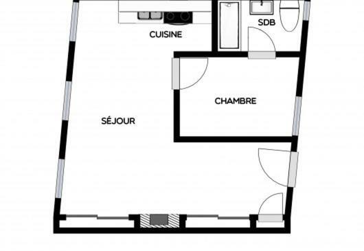 Le Grand Cauchois Appartement Rouen Buitenkant foto